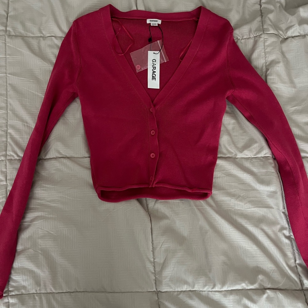 Garage Pink Cardigan